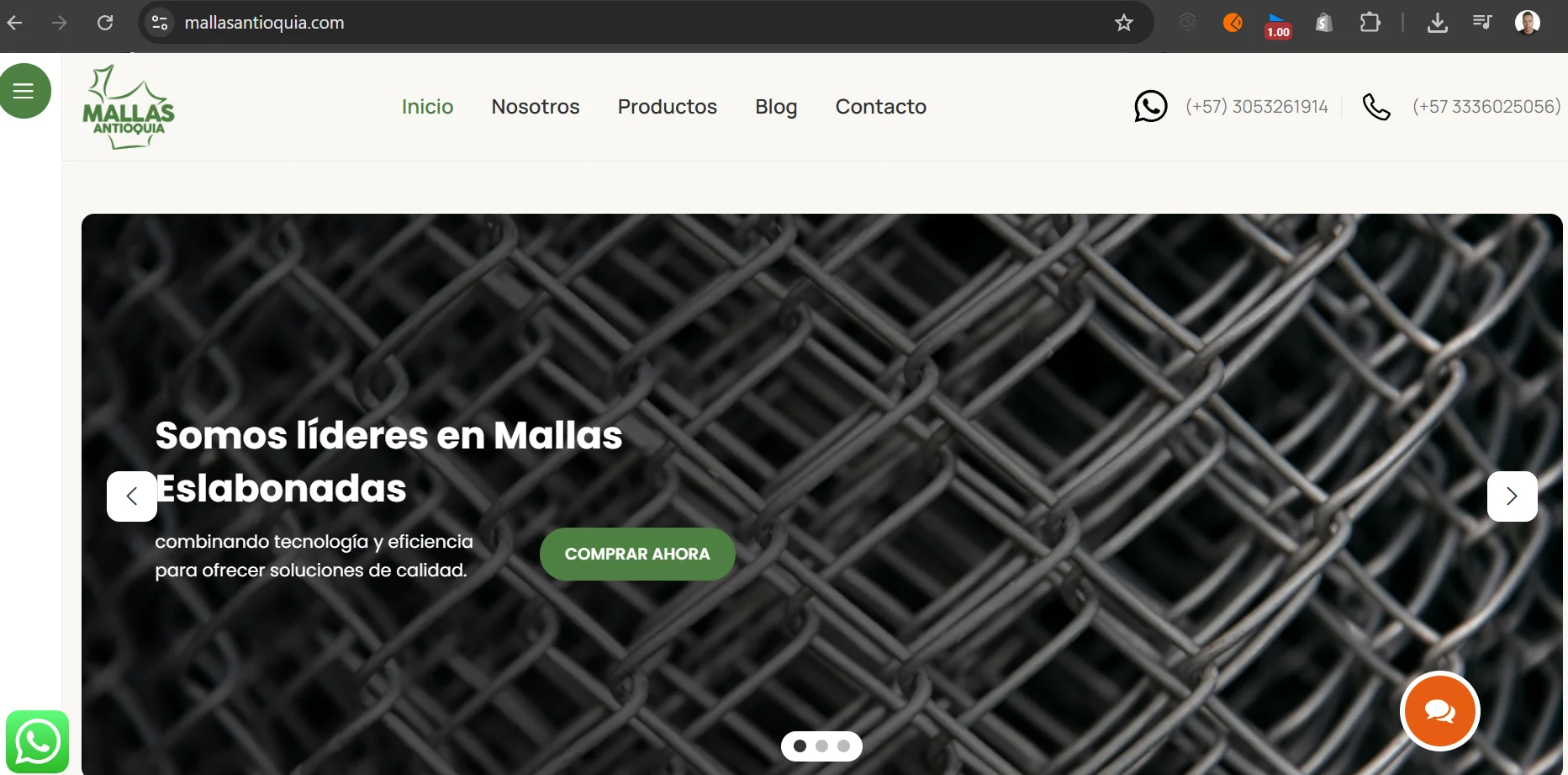 Mallas Antioquia